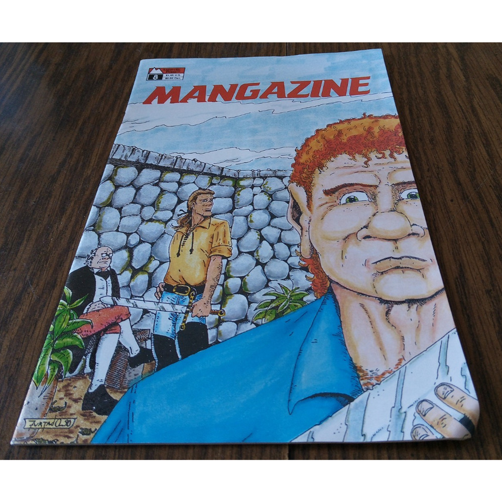Mangazine #8 (March 1991 Antartic Press)